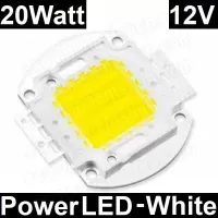 20 Watt 12V High Power LED - White