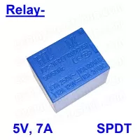 5V 7A PCB Mount Sugar Cube Relay (SPDT)