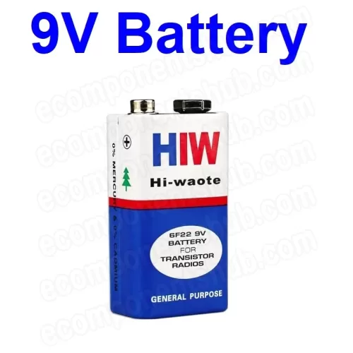 9V Battery - Hi-Waote