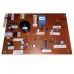 PCB of Overload and Short Circuit Protection System Project